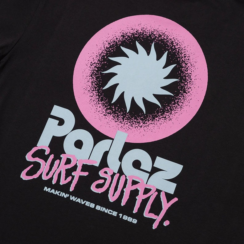 Parlez Winston T-Shirt - Black - Mens Graphic T-Shirt by Parlez