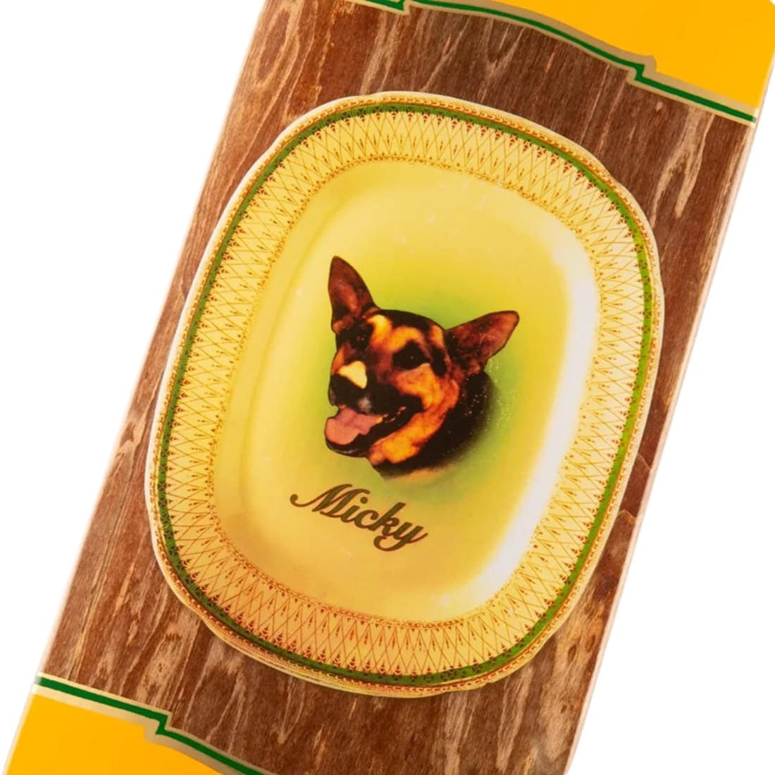 Pass Port 8.5" Pet Plate Micky Deck - Orange - Skateboard Deck by Pass Port 8.5 inch