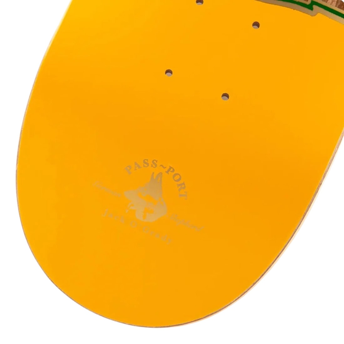 Pass Port 8.5" Pet Plate Micky Deck - Orange - Skateboard Deck by Pass Port 8.5 inch