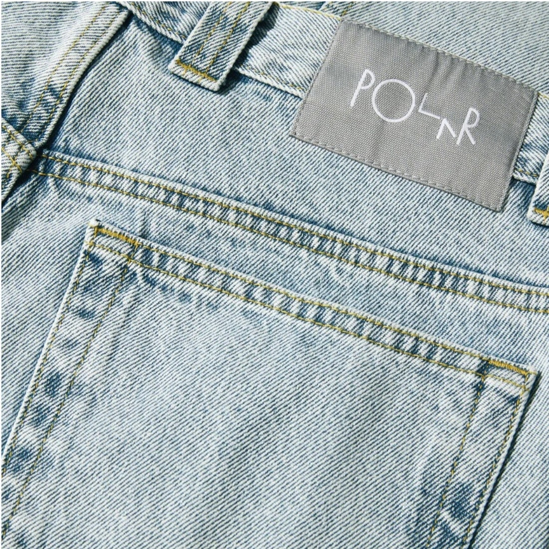 Polar 93! | Denim - Light Blue Sp24 - Mens Relaxed/Loose Denim Jeans by Polar