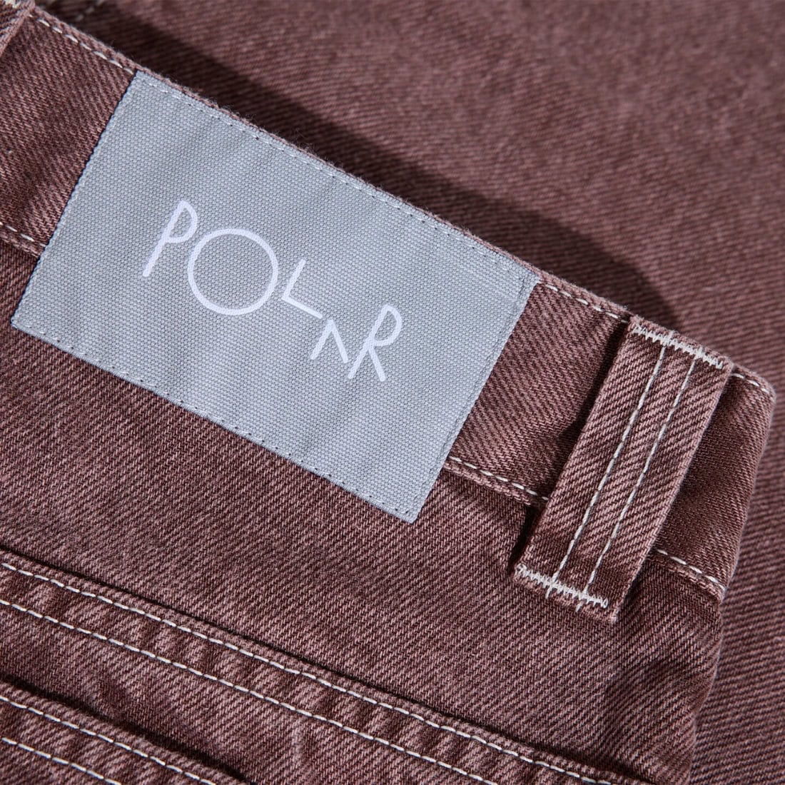 Polar 93! Denim Pants - Brownstone - Mens Relaxed/Loose Denim Jeans by Polar