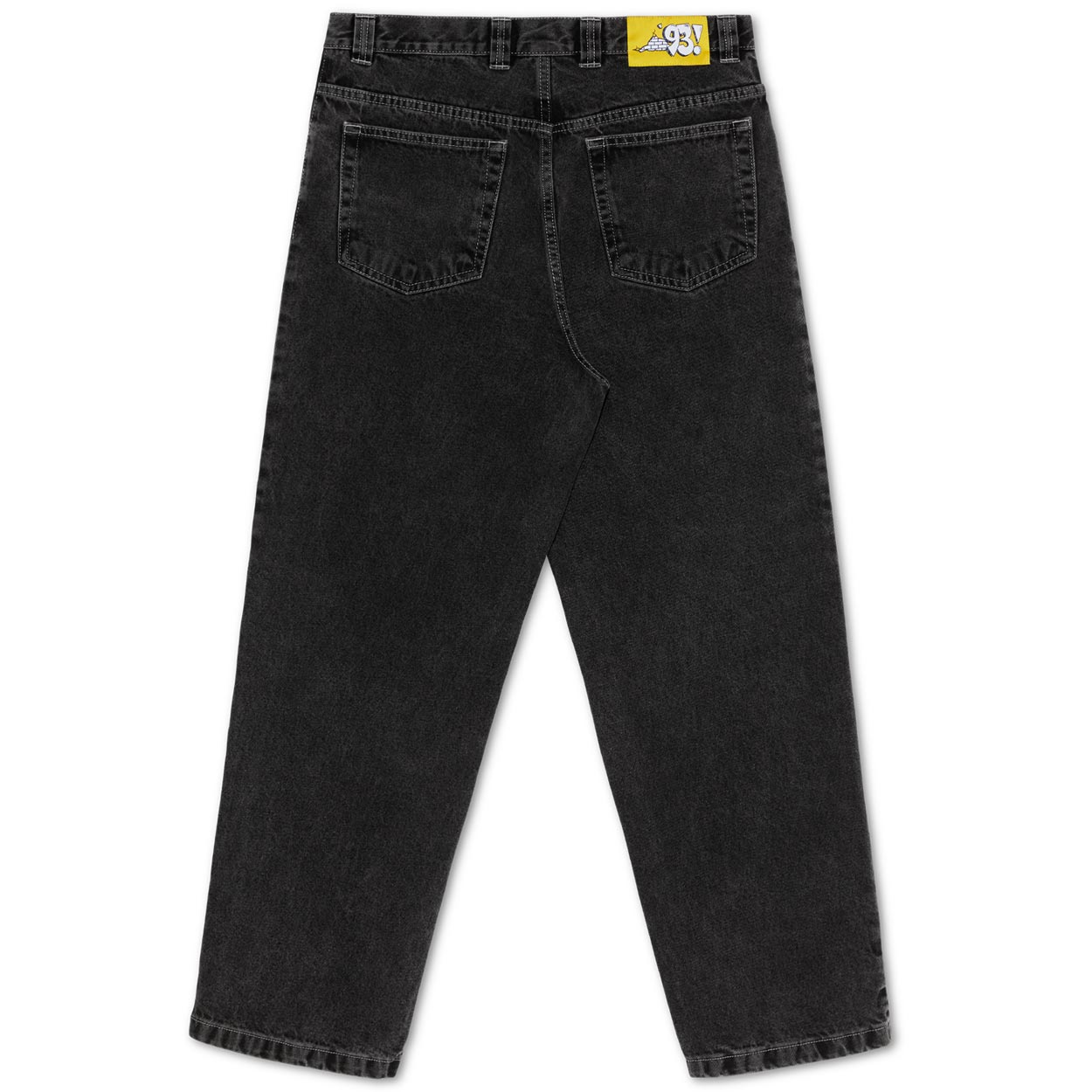 Polar 93! Denim - Silver Black - Mens Relaxed/Loose Denim Jeans by Polar 30W x 32 L