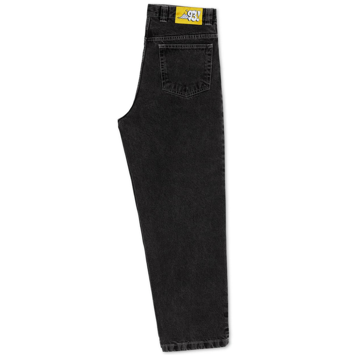 Polar 93! Denim - Silver Black - Mens Relaxed/Loose Denim Jeans by Polar 30W x 32 L