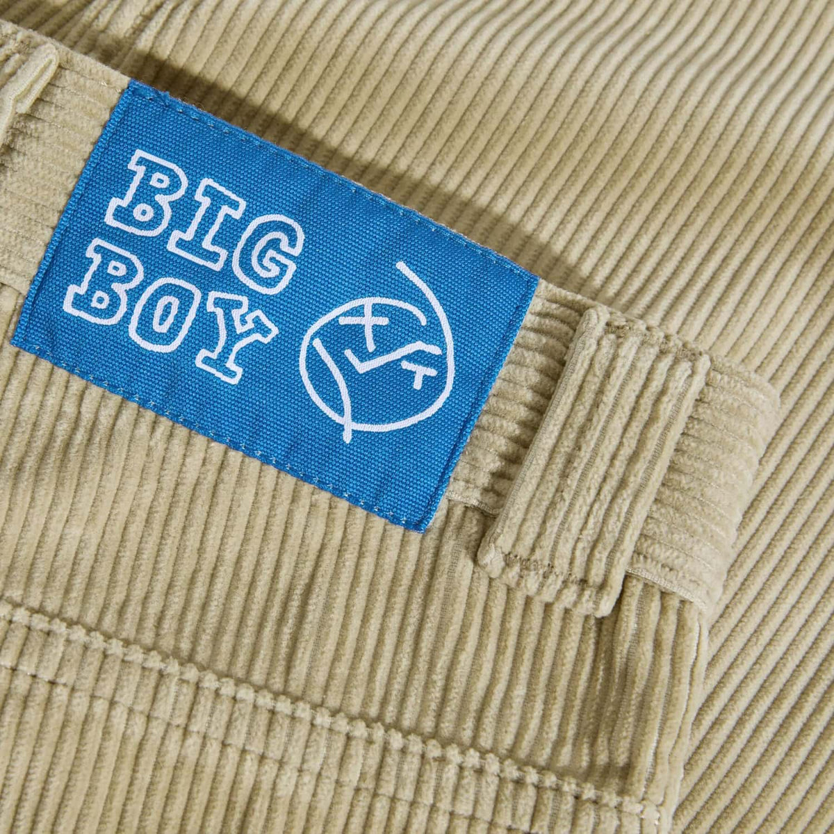 Polar Big Boy Cords - Sand - Mens Relaxed/Loose Denim Jeans by Polar