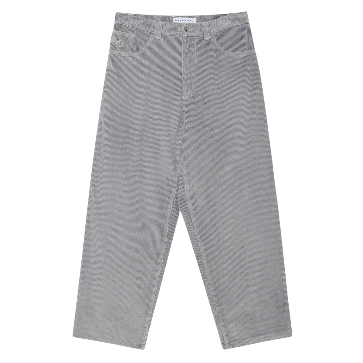 Polar Big Boy Cords - Silver - Mens Corduroy Pants/Trousers by Polar