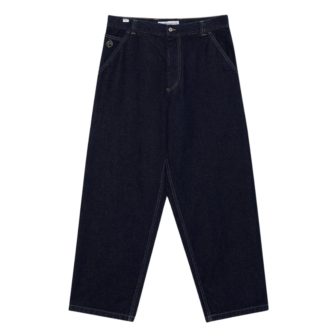 Polar Big Boy Work Pants - One Wash - Mens Relaxed/Loose Denim Jeans by Polar