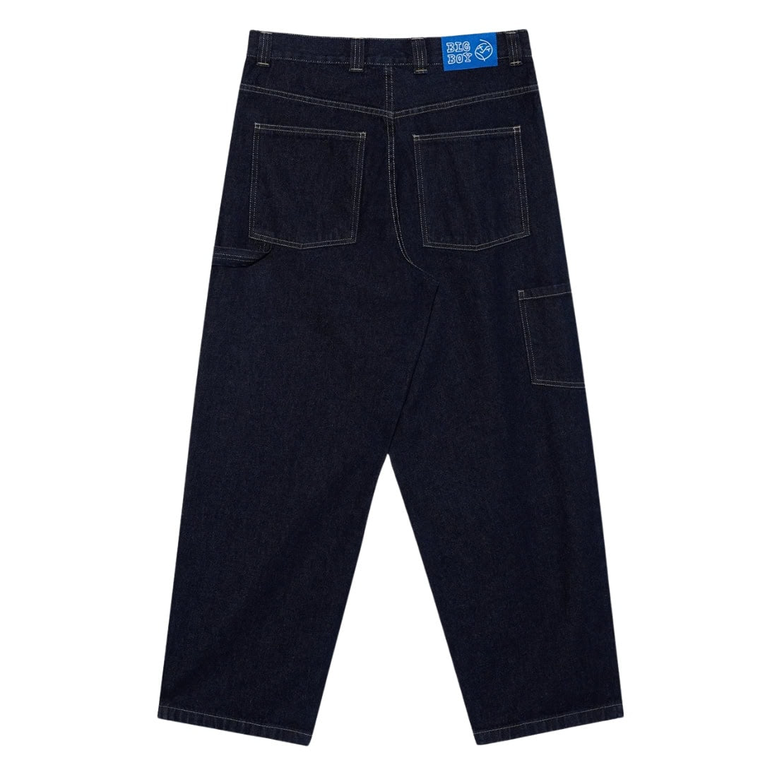 Polar Big Boy Work Pants - One Wash - Mens Relaxed/Loose Denim Jeans by Polar