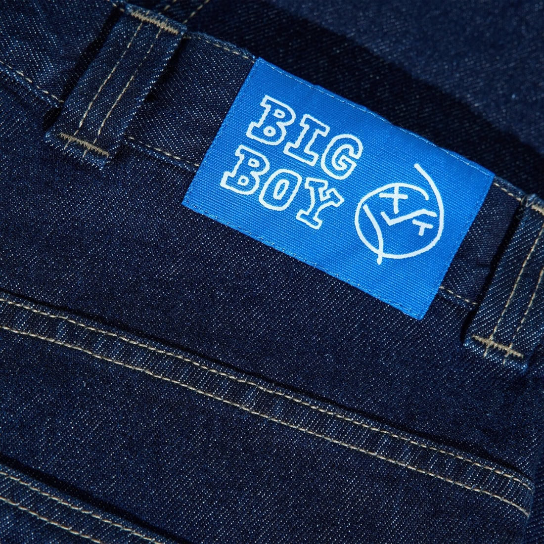 Polar Big Boy Work Pants - One Wash - Mens Relaxed/Loose Denim Jeans by Polar