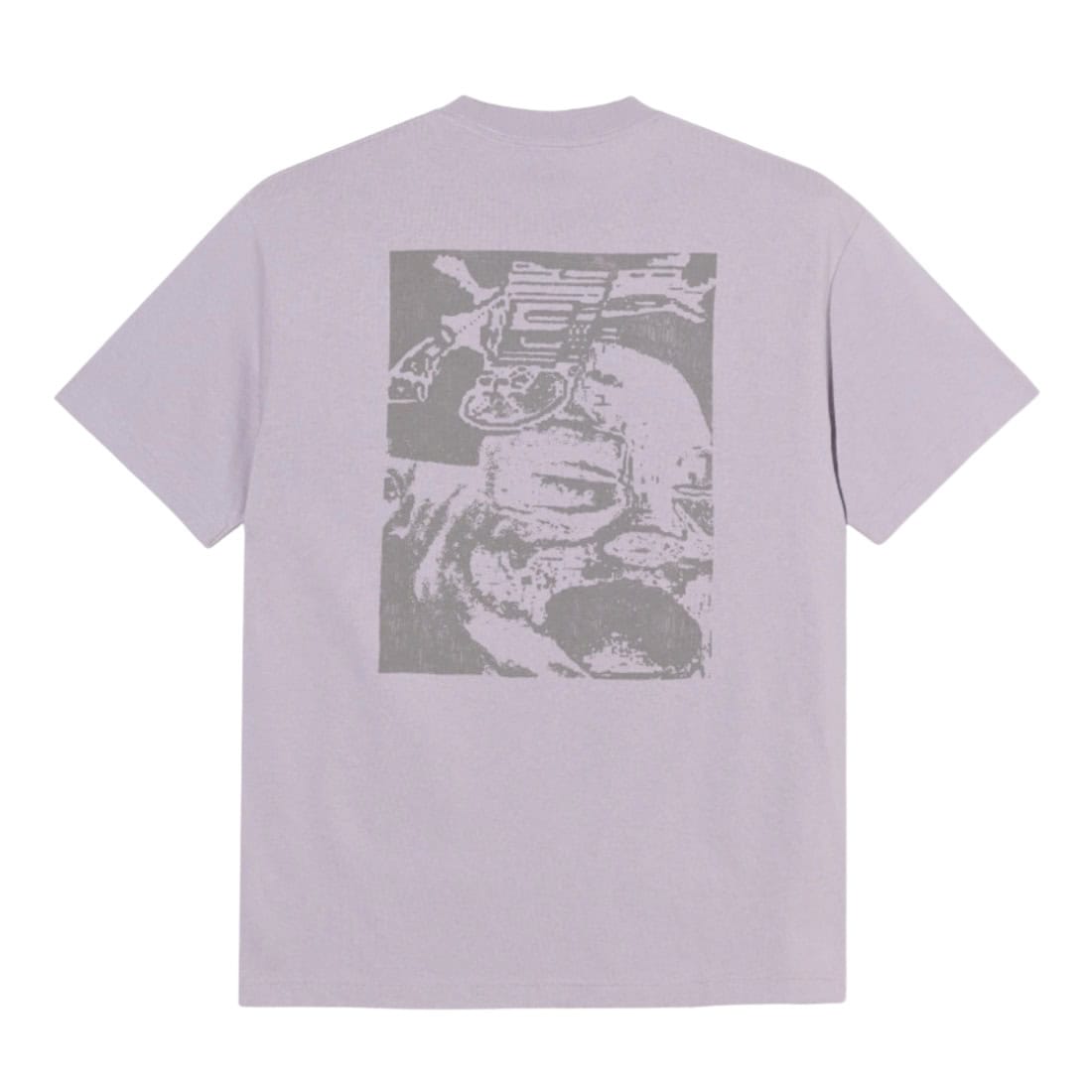 Polar Conflict Scenario Tee - Pale Purple - Mens Graphic T-Shirt by Polar