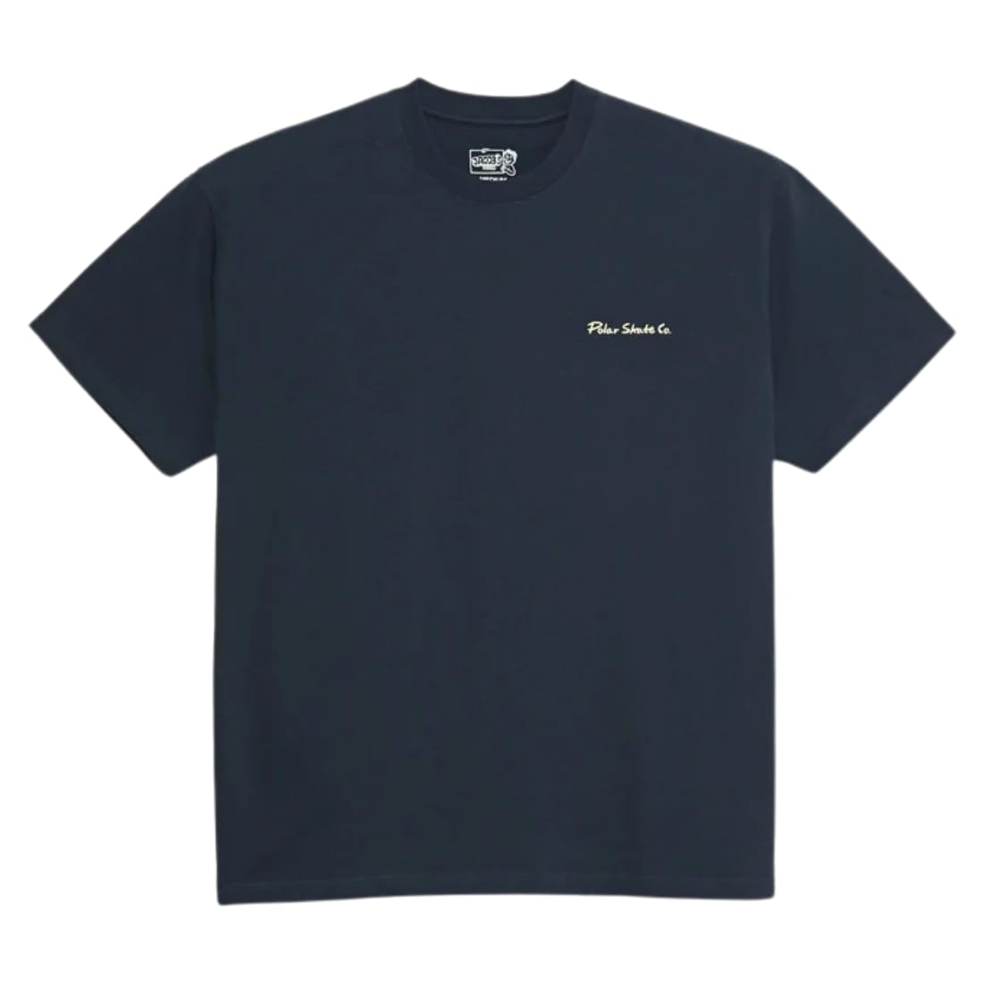 Polar Faces T-Shirt - Navy - Mens Graphic T-Shirt by Polar