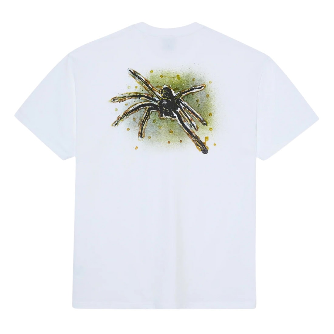 Polar Green Spider T-Shirt - White - Mens Graphic T-Shirt by Polar