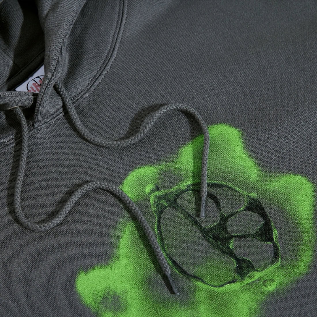 Polar Metal Logo Dave Hoodie - Graphite - Mens Pullover Hoodie by Polar