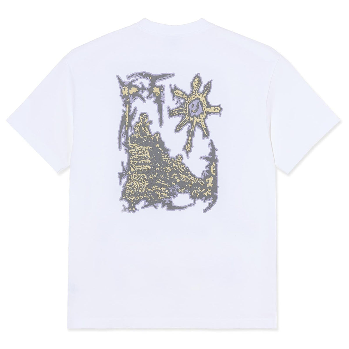 Polar Lovely Day Tee - White - Mens Graphic T-Shirt by Polar