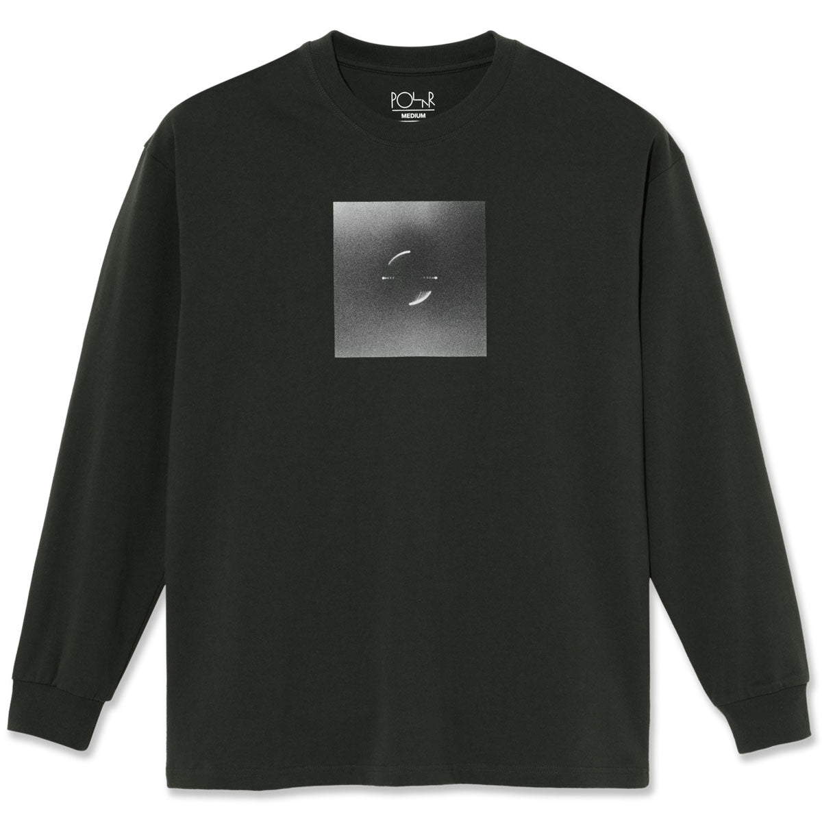 Polar Magnetic Field Longsleeve T-Shirt - Black