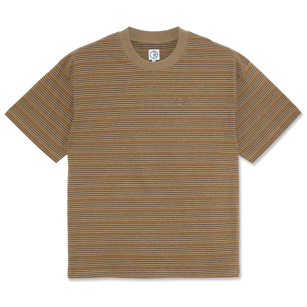 Polar Stripe Surf T-Shirt - Camel
