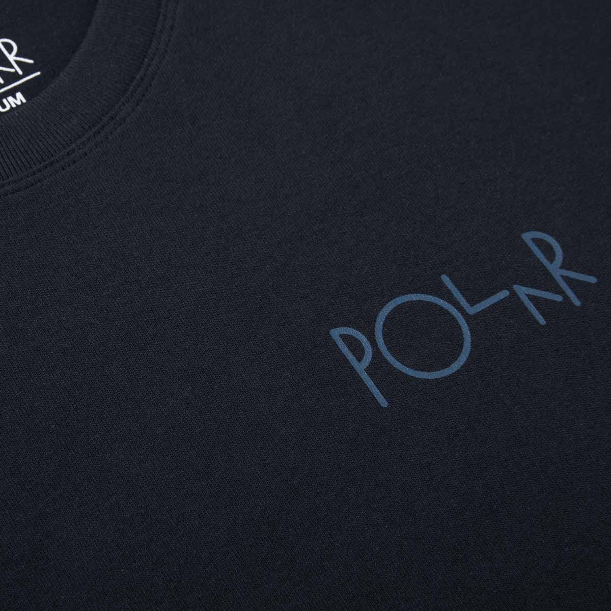Polar Stroke Logo T-Shirt - Navy/Blue