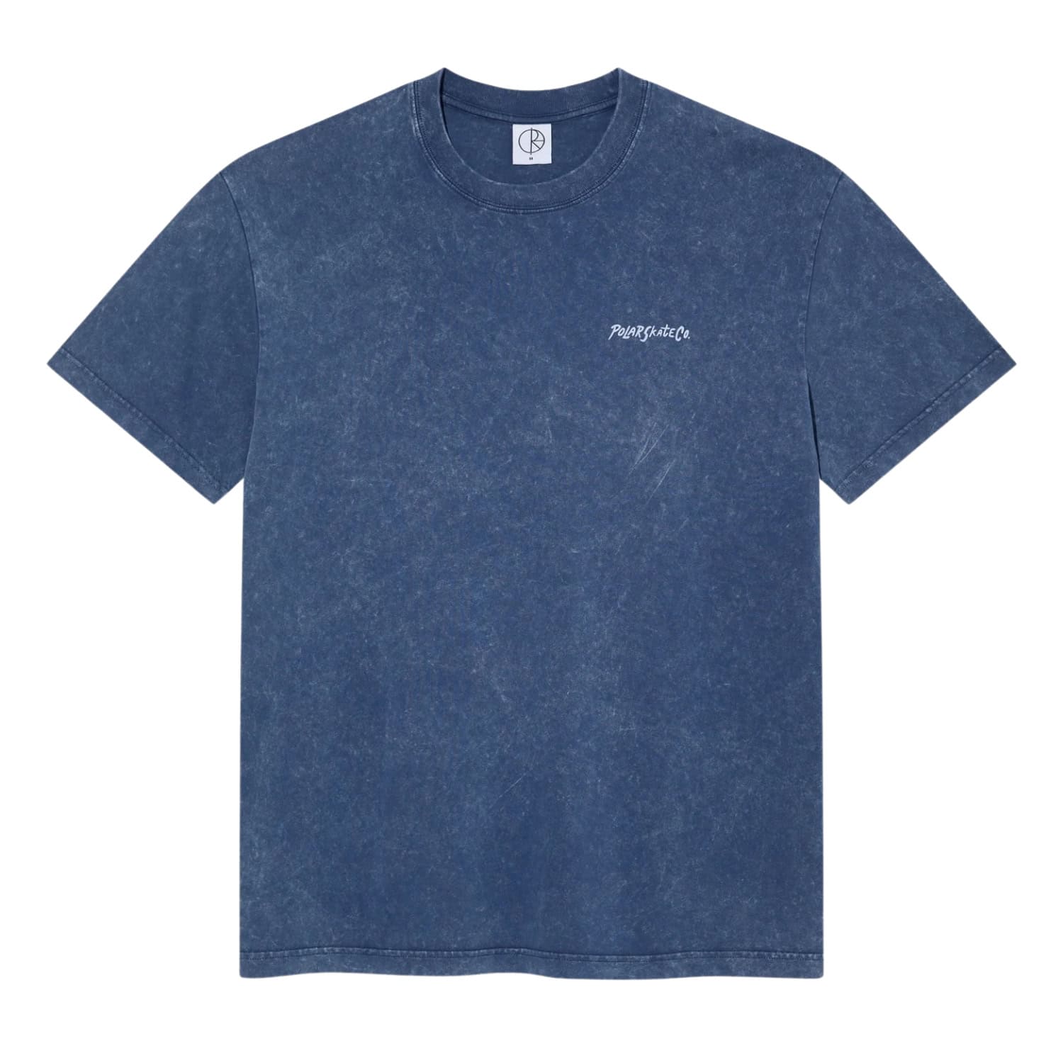 Polar Surf Logo Acid T-Shirt - Dark Blue - Mens Skate Brand T-Shirt by Polar