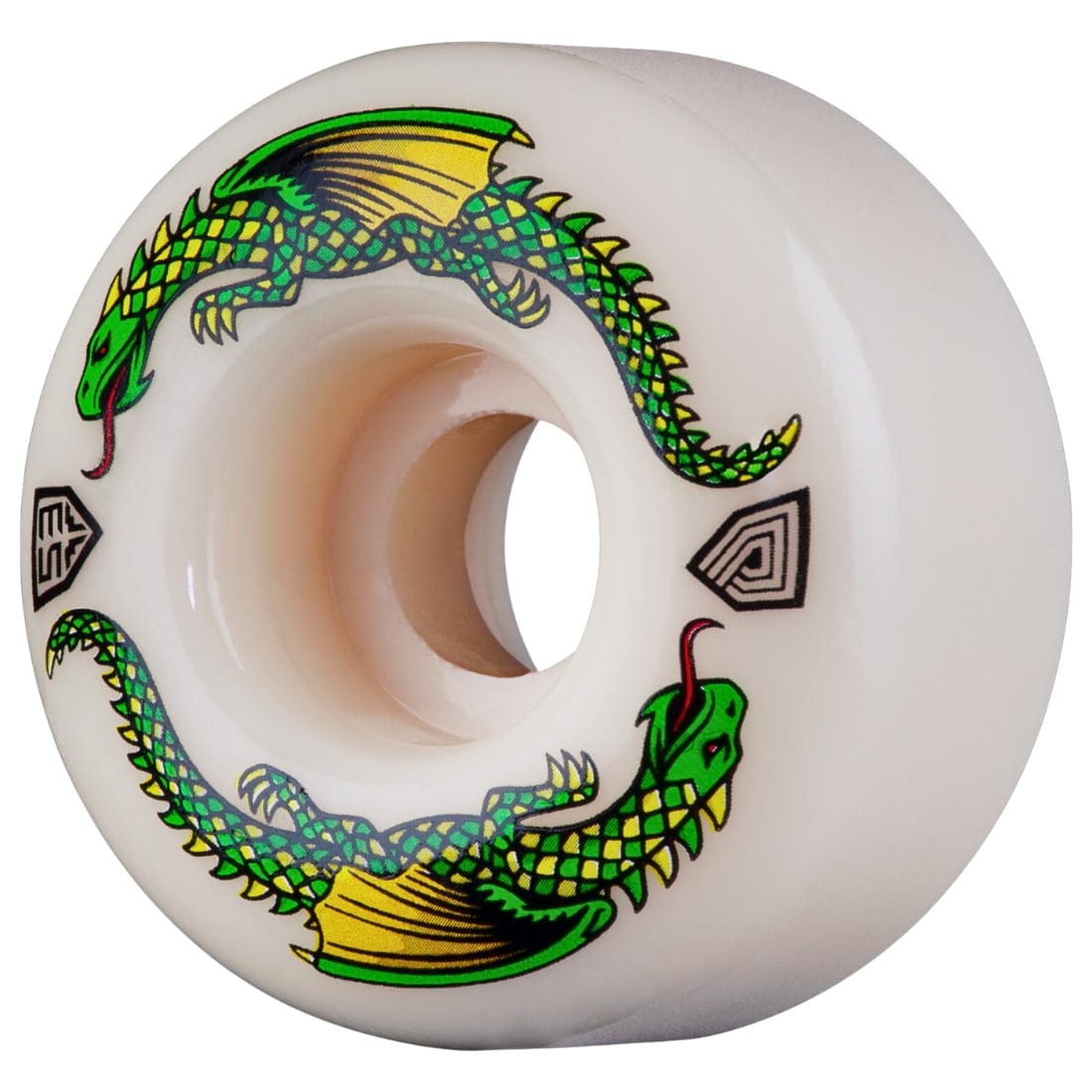 Powell Peralta 53mm 93A Dragon Wheels Skateboard Wheels - Off White