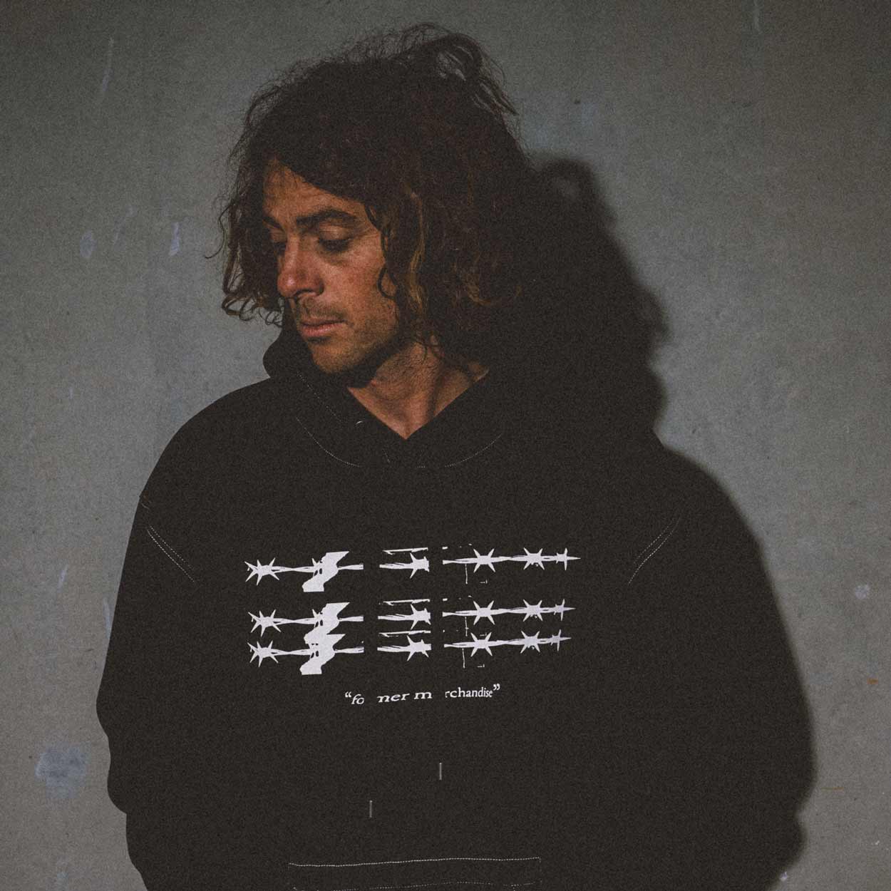 Former Primal Hood - Black - Mens Pullover Hoodie by Former