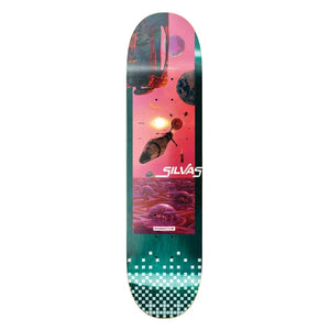 Primitive 8.0 Silvas New Worlds Deck - Multi - Skateboard Deck by Primitive 8.0 inch