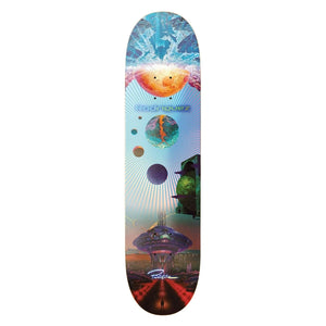 Primitive 8.25 Rodriguez New Worlds Deck - Multi - Skateboard Deck by Primitive 8.25 inch