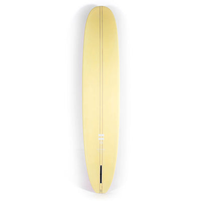Indio 9'6 Log Machine Longboard Surfboard - Cream Flamingo - Longboard by Indio 9ft 6