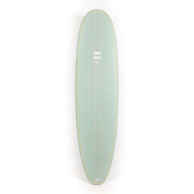 Indio 7'6 Mid Length Surfboard - Mint - Mini Mal / Fun Board by Indio 7ft 6