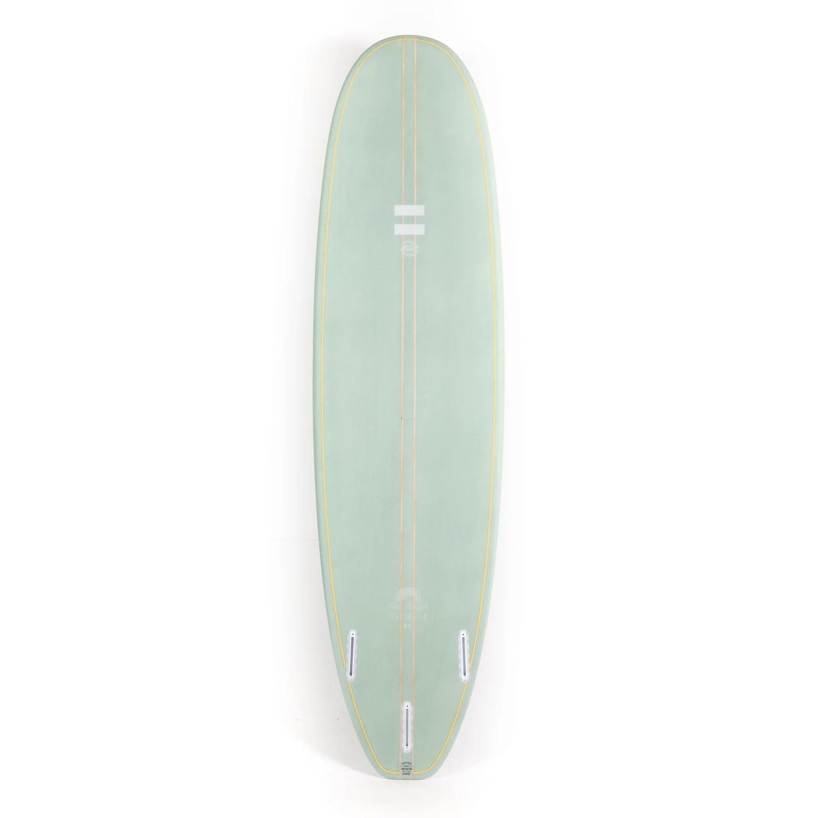 Indio 8'0 Mid Length Surfboard - Mint - Mini Mal / Fun Board by Indio 8ft 0