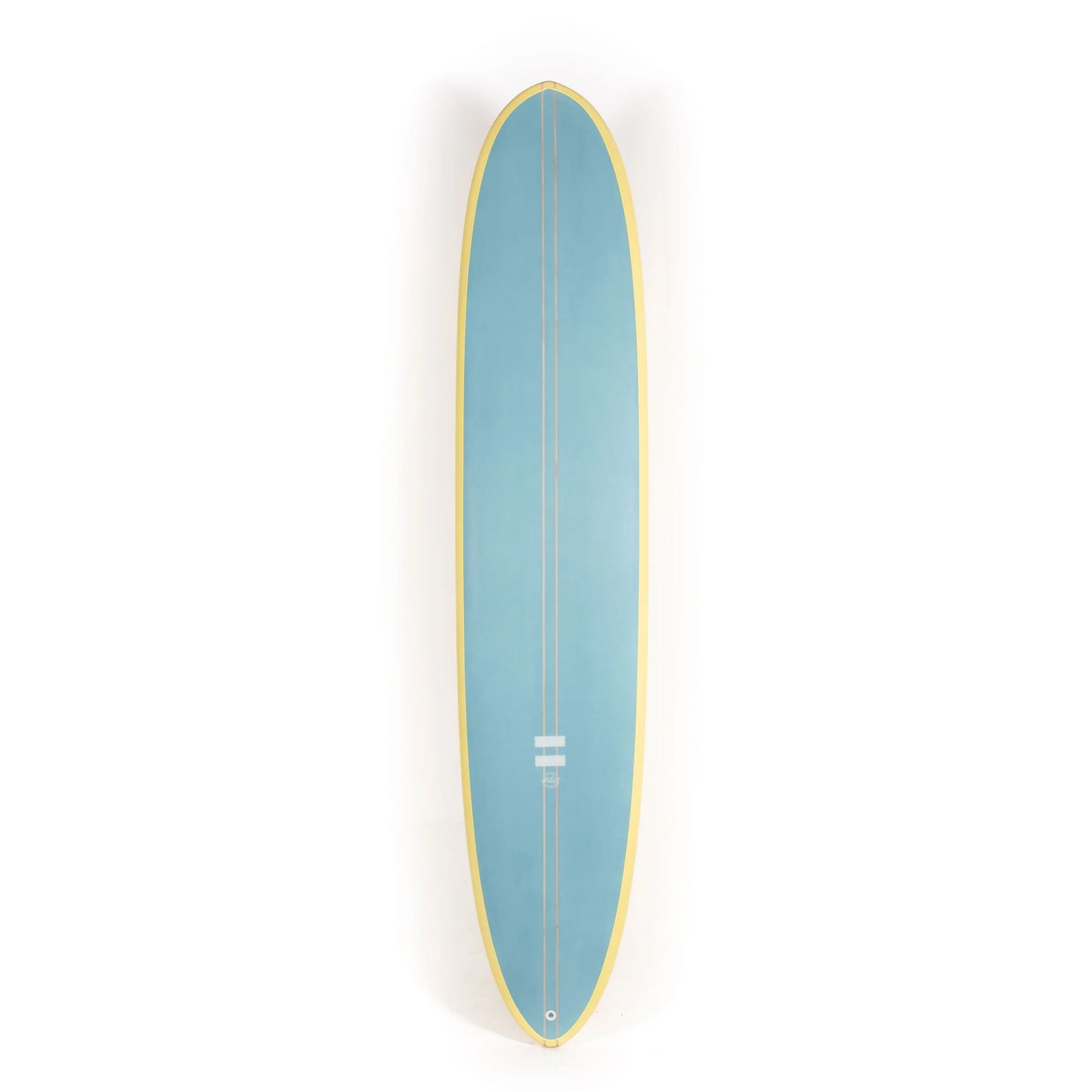 Indio 9'1 Trim Machine Longboard Surfboard - Cream Blue - Longboard by Indio 9ft 1