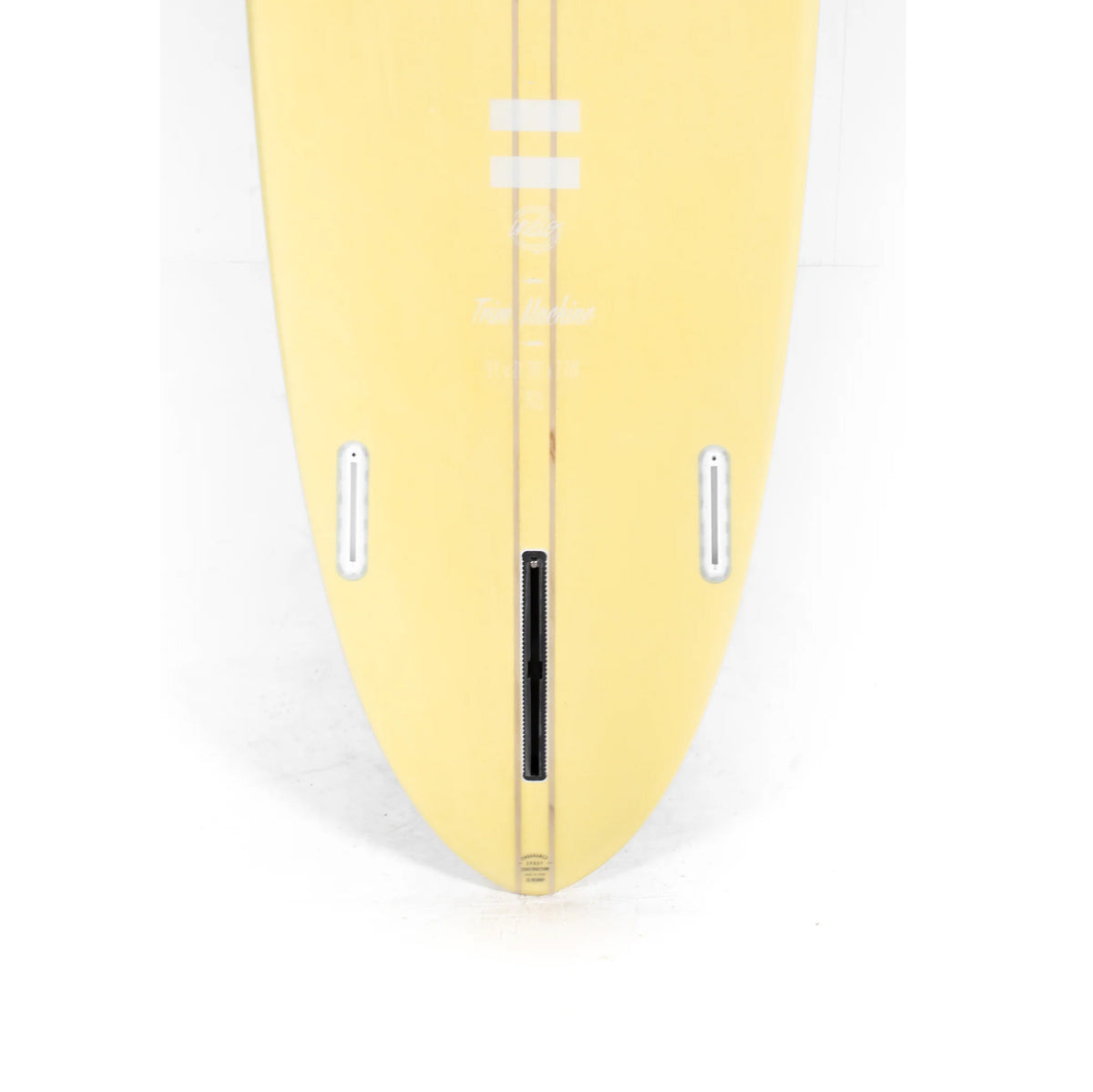 Indio 9'1 Trim Machine Longboard Surfboard - Cream Blue - Longboard by Indio 9ft 1