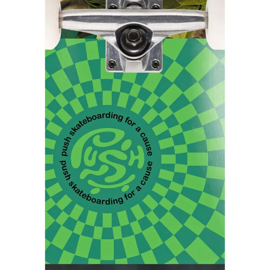 Push 8.0&quot; Gecko First Push Complete Skateboard - Green - Complete Skateboard by Push 8.0 inch