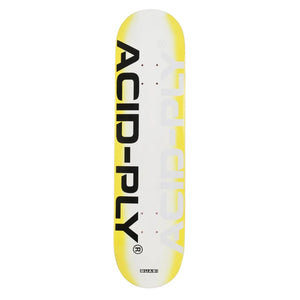 Quasi 8.0" Technology One Deck - Yellow - Skateboard Deck by Quasi 8.0 inch