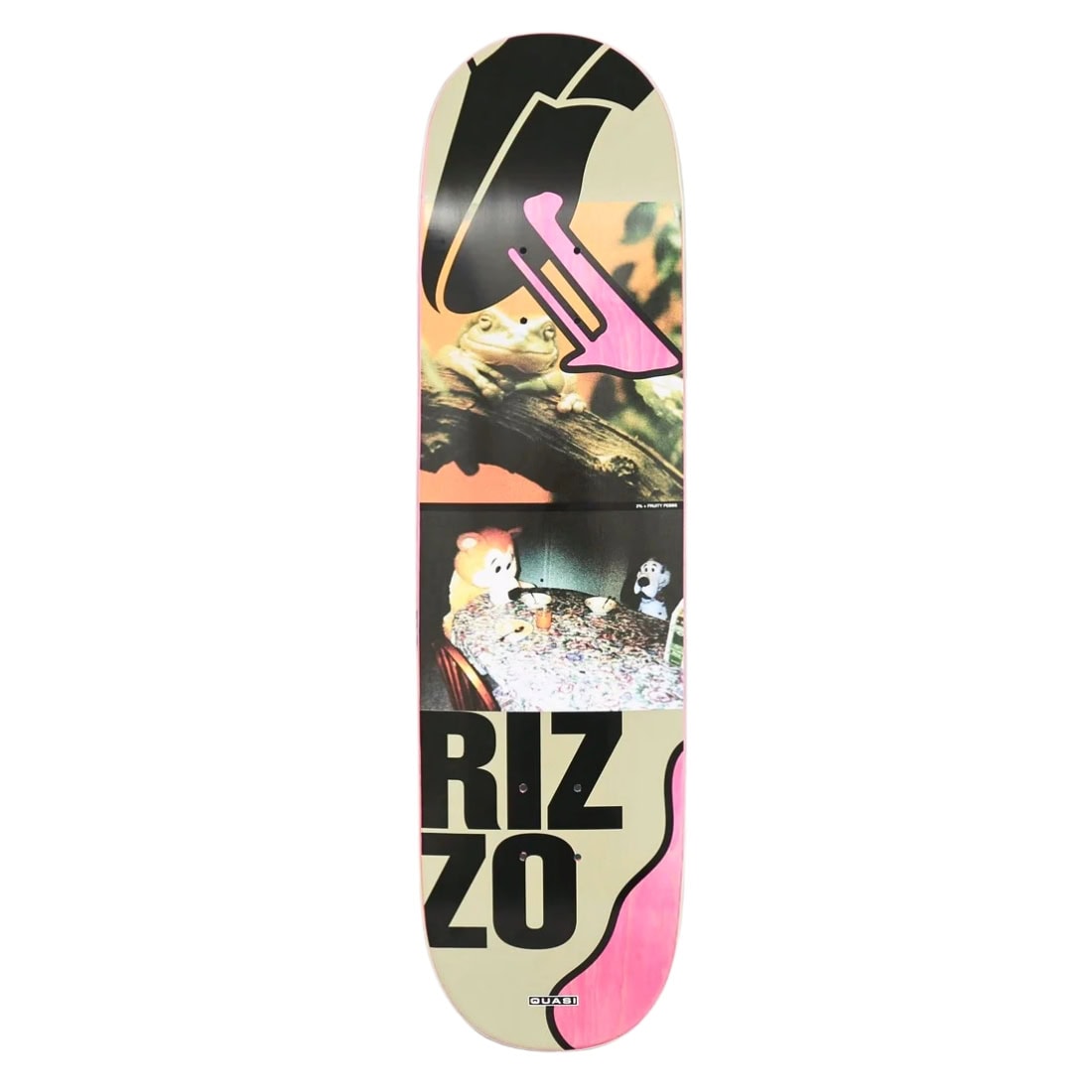 Quasi 8.125&quot; Rizzo Cereal Deck - Multi - Skateboard Deck by Quasi 8.125 inch