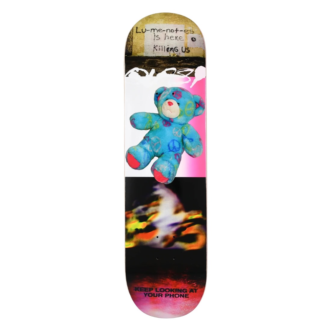 Quasi 8.25" Illuminati Deck - Multi - Skateboard Deck by Quasi 8.25 inch