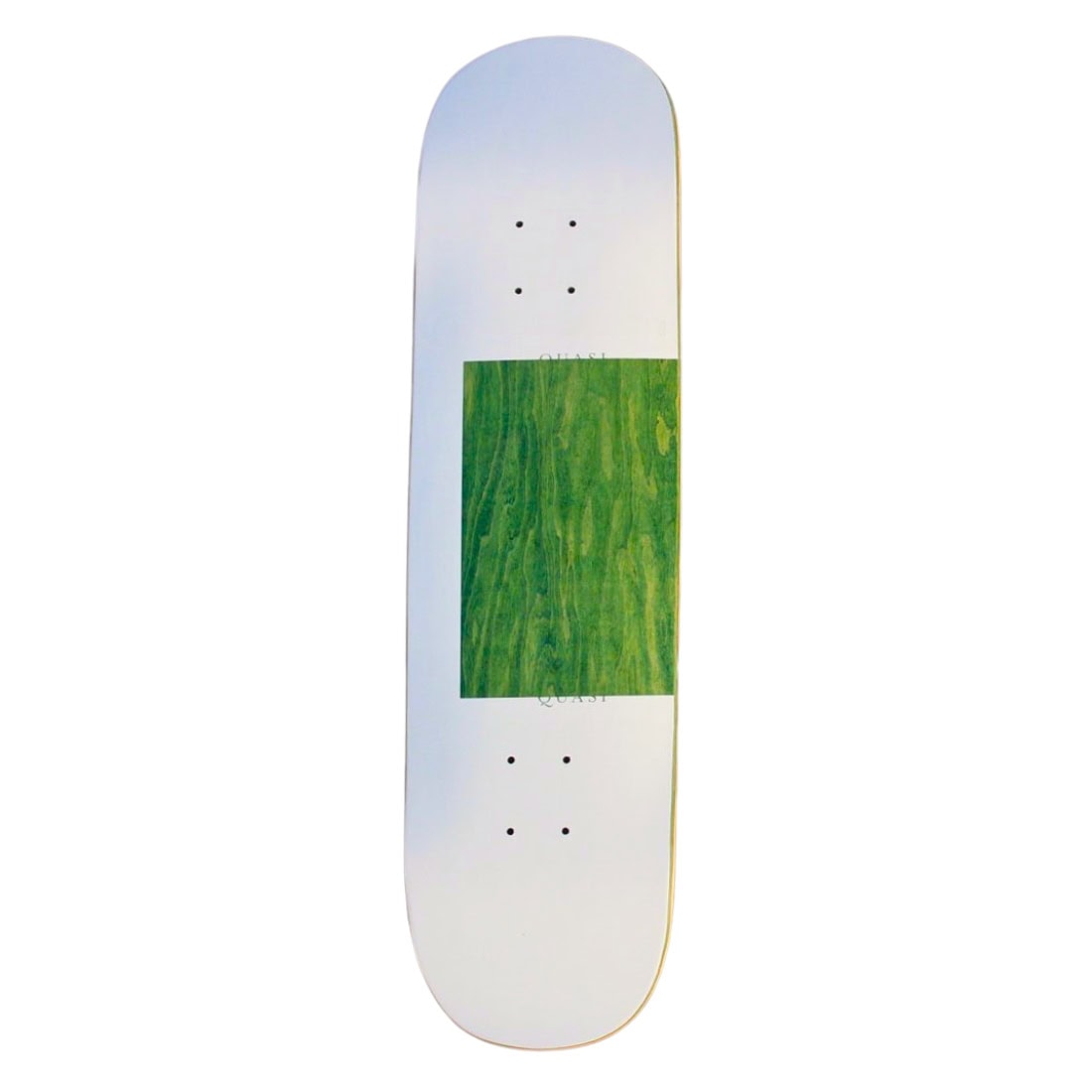 Quasi 8.25&quot; Proto One Deck - White - Skateboard Deck by Quasi 8.25 inch