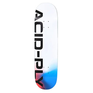 Quasi 8.375 Acid Ply Spectrum 1 Deck - White - Skateboard Deck by Quasi 8.375 inch