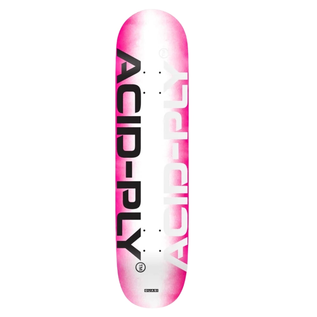 Quasi 8.5" Technology Two Deck - Pink - Skateboard Deck by Quasi 8.5 inch