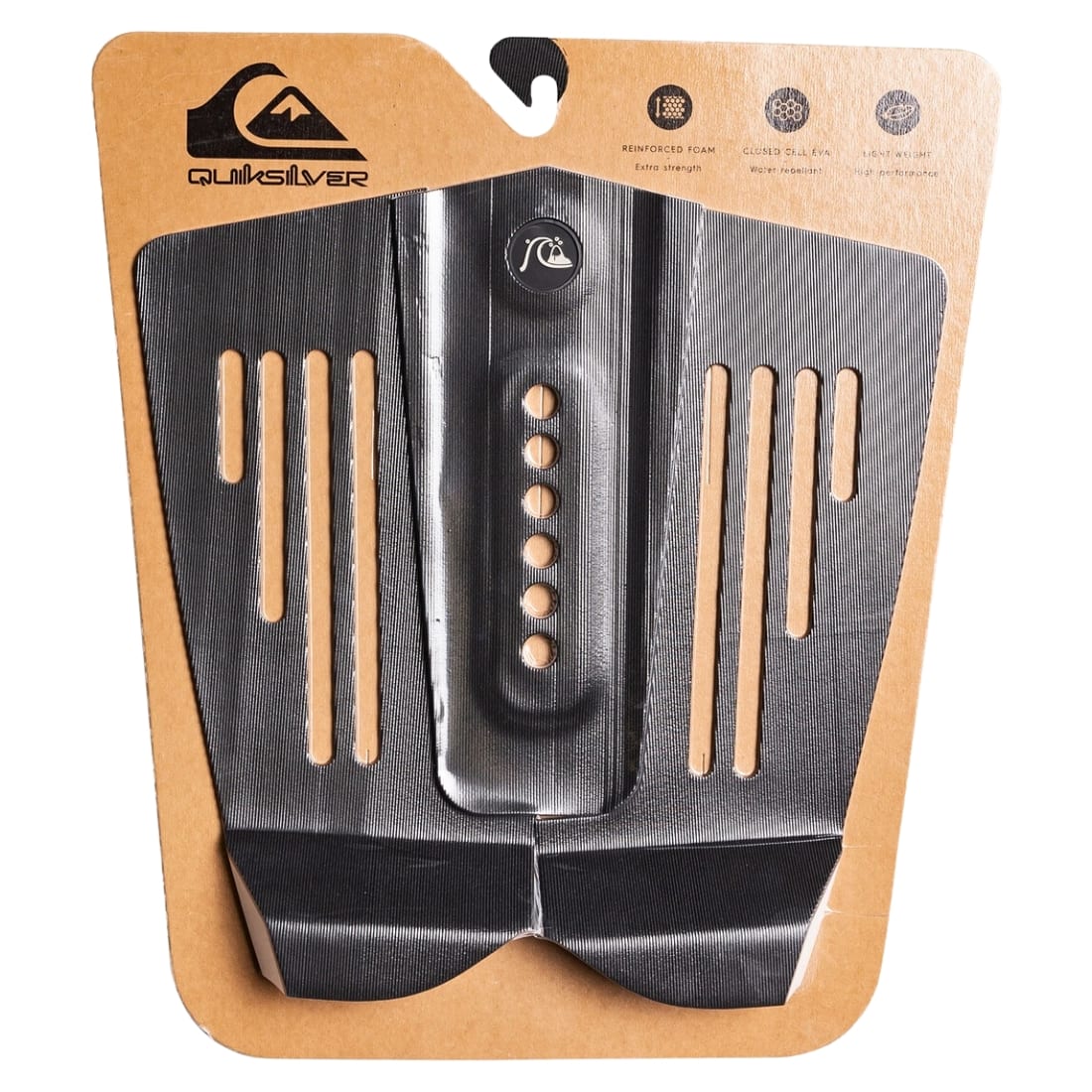 Quiksilver Bat Wide Tail Pad - Black - 3 Piece Tail Pad by Quiksilver