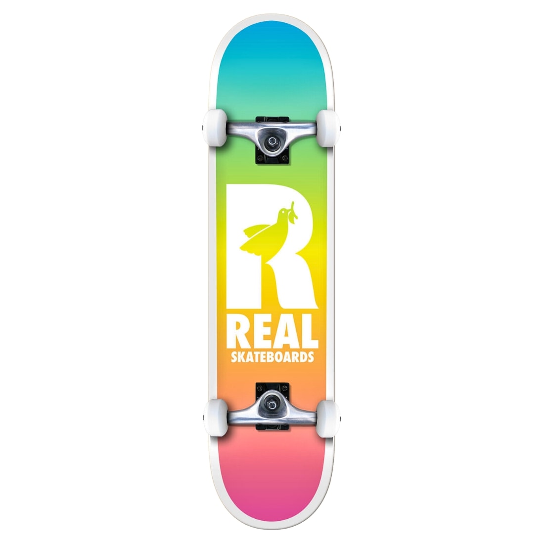 Real 7.5" Be Free Fades Complete Skateboard - Multi