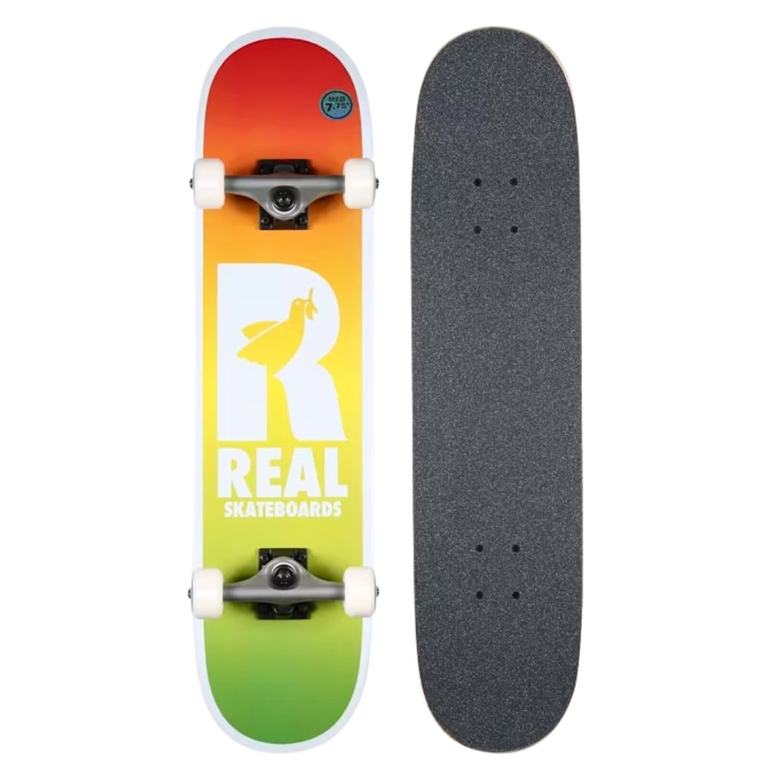 Real 7.75" Be Free Fades Complete Skateboard - Multi - Complete Skateboard by Real 7.75 inch