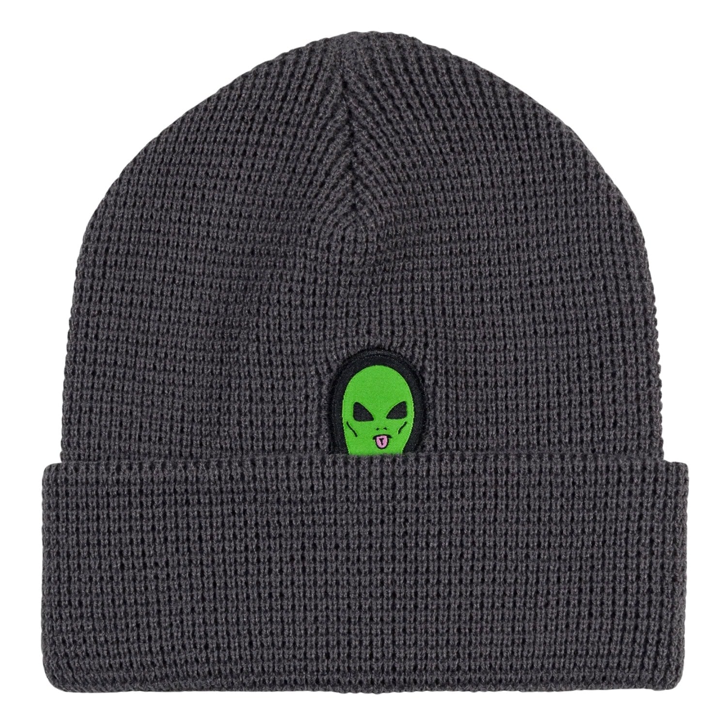 Ripndip Lord Alien Beanie - Charcoal - Fold Beanie by RIPNDIP