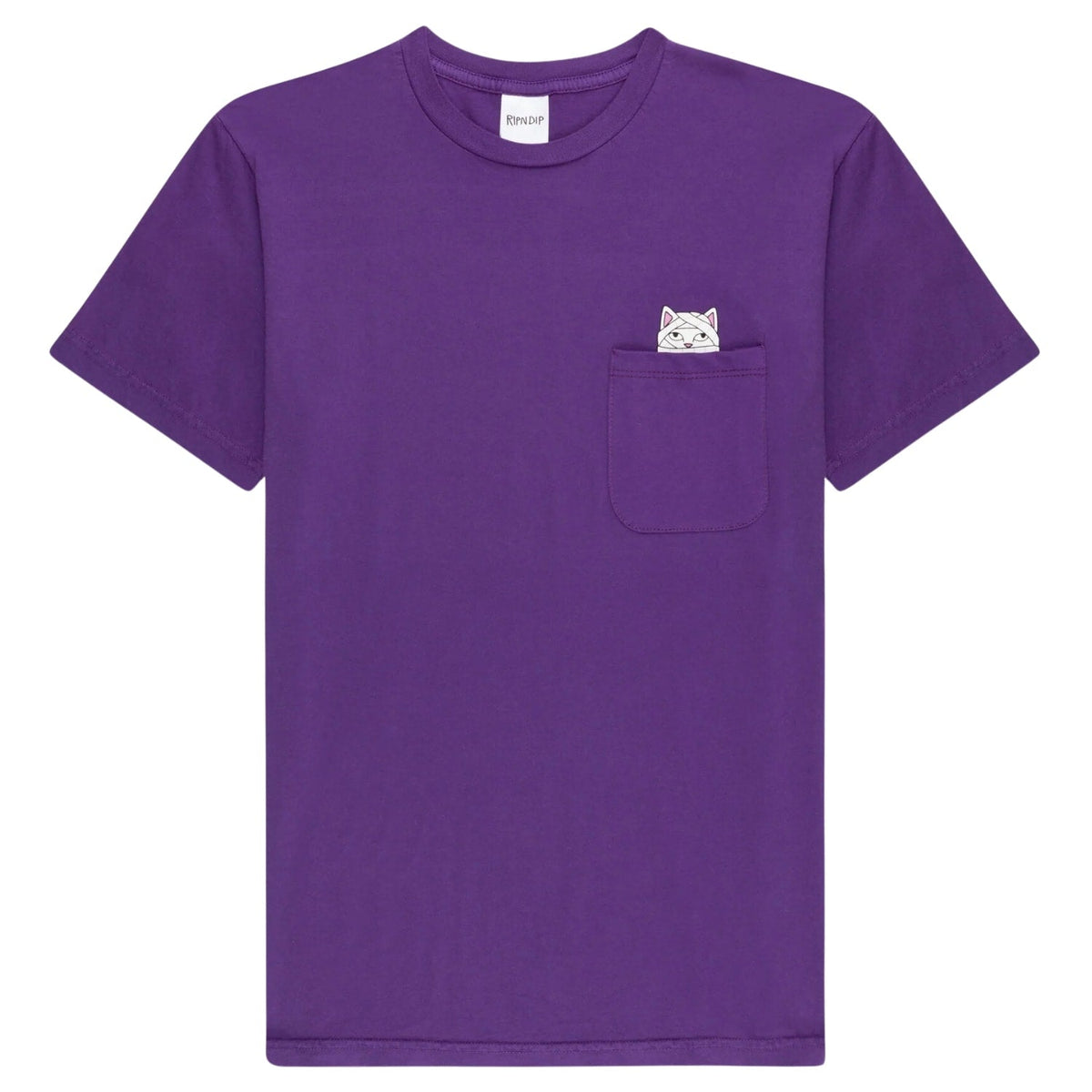 Ripndip Mummy Nerm Pocket T-Shirt - Purple - Mens Graphic T-Shirt by RIPNDIP