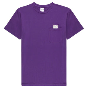 Ripndip Mummy Nerm Pocket T-Shirt - Purple - Mens Graphic T-Shirt by RIPNDIP