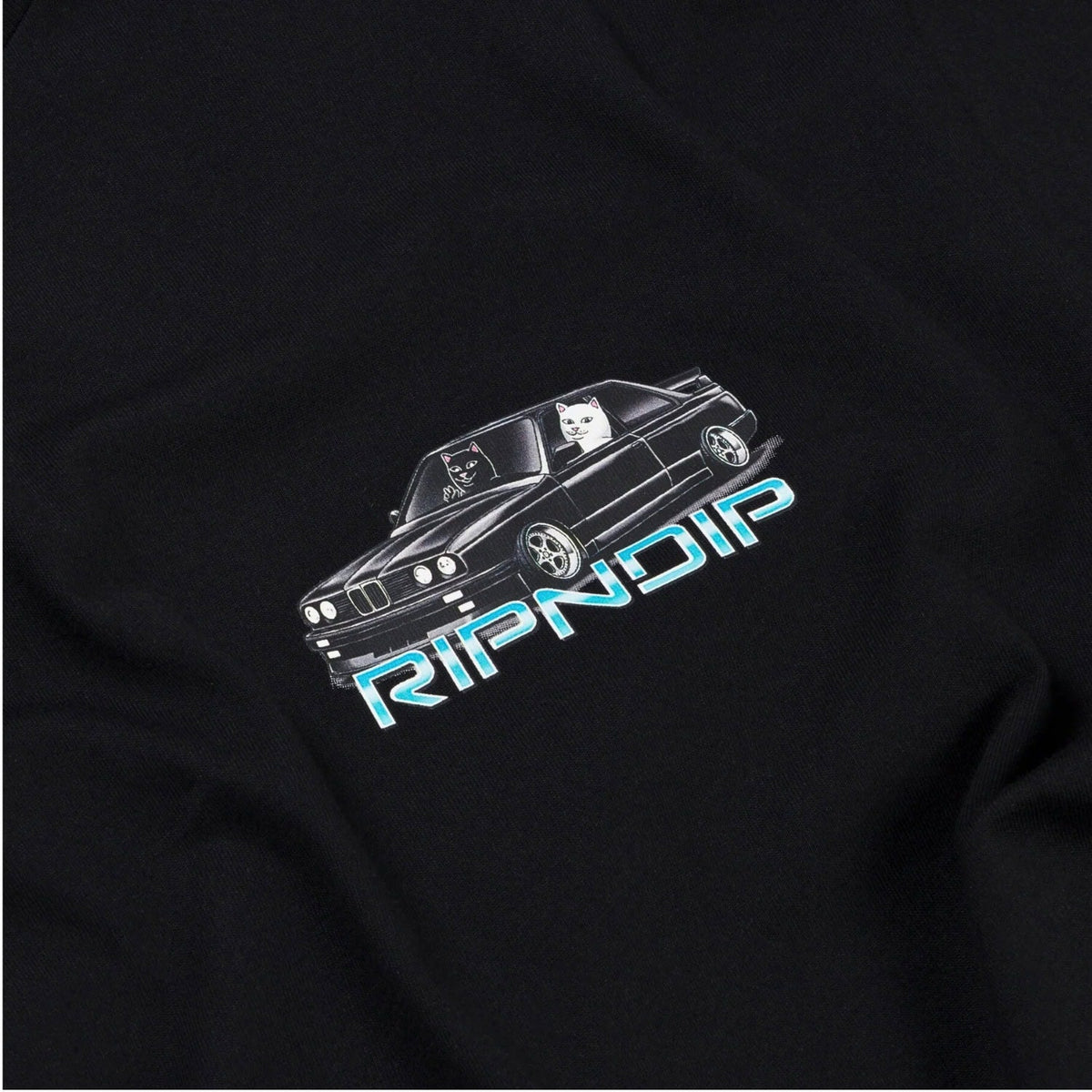 Ripndip Vroom Vroom Longsleeve T-Shirt - Black - Mens Graphic T-Shirt by RIPNDIP