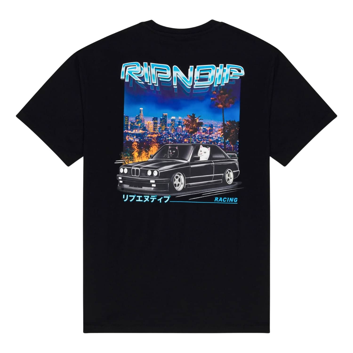 Ripndip Vroom Vroom T-Shirt - Black - Mens Graphic T-Shirt by RIPNDIP