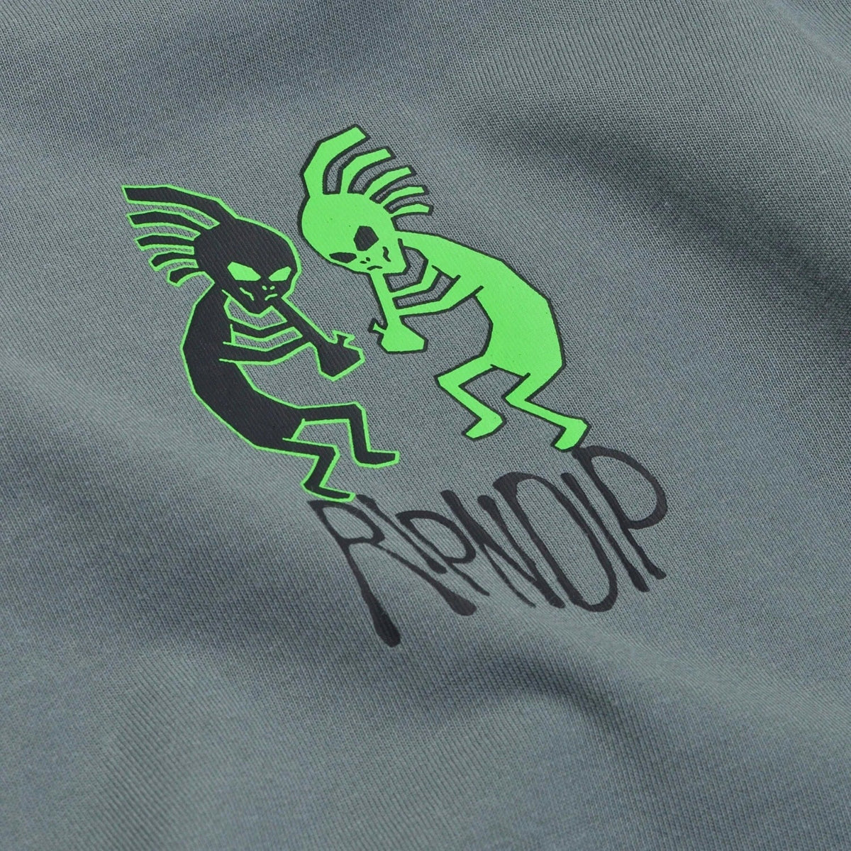 Ripndip We Were Here T-Shirt - Charcoal - Mens Skate Brand T-Shirt by RIPNDIP