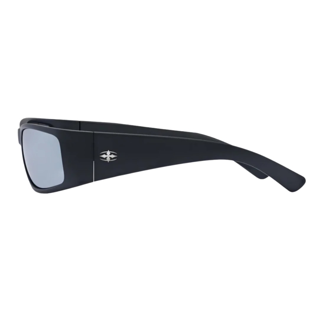 Ritual Vision Doomsday Machine Polarised Sunglasses - Matte Black/Silver Grey Polarised - Square/Rectangular Sunglasses by Ritual Vision