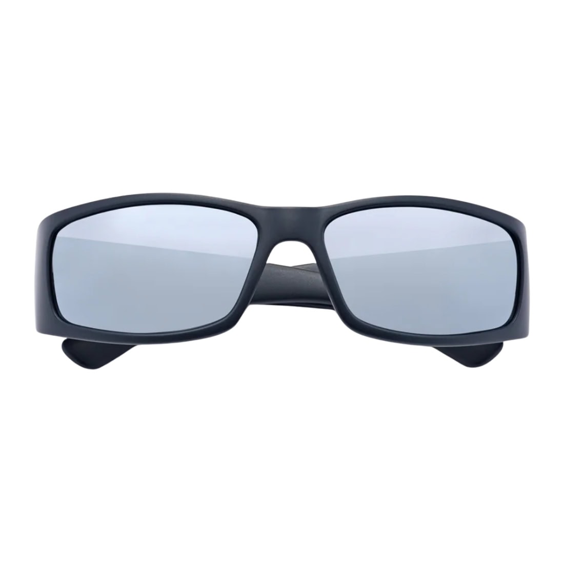 Ritual Vision Doomsday Machine Polarised Sunglasses - Matte Black/Silver Grey Polarised - Square/Rectangular Sunglasses by Ritual Vision