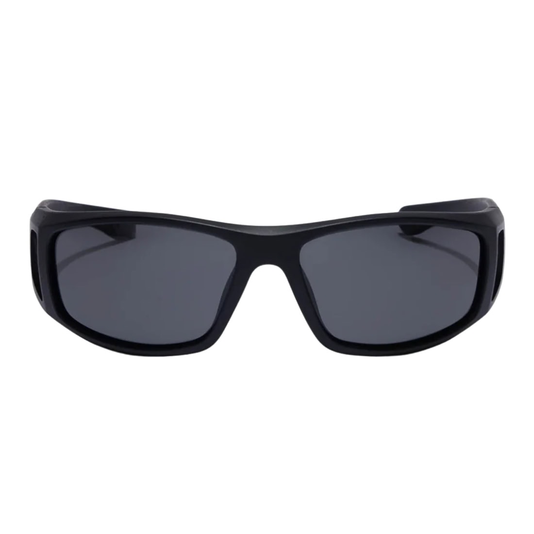 Ritual Vision Dragster Polarised Sunglasses - Matte Black/Black Polarised - Square/Rectangular Sunglasses by Ritual Vision