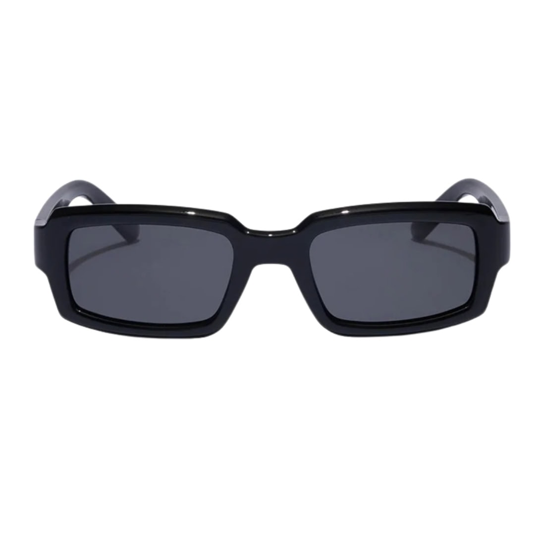 Ritual Vision Interceptor Polarised Sunglasses - Polished Black/Black Polarised - Square/Rectangular Sunglasses by Ritual Vision